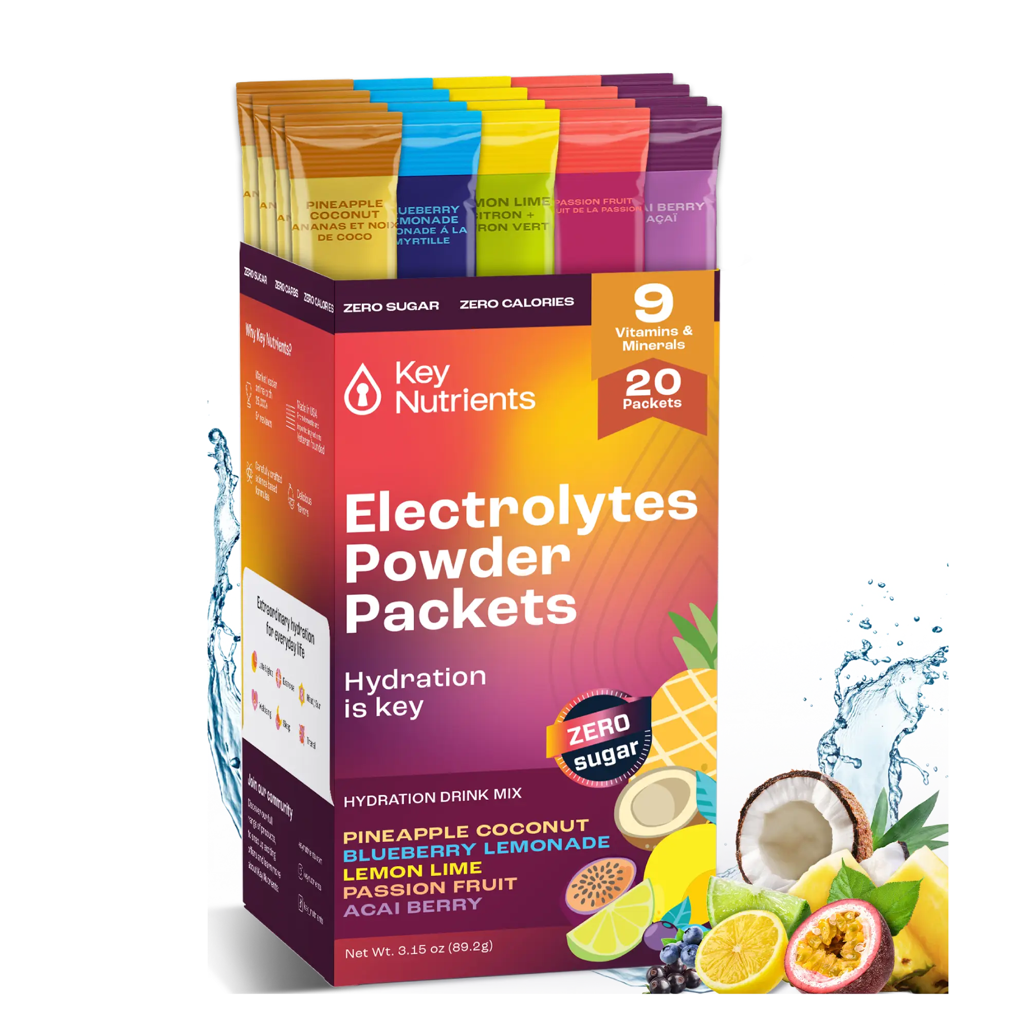 Electrolyte Recovery Plus Powder Travel Packets